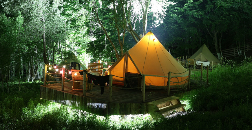 Glamping Romaniaj